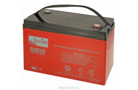 Zenith ZL060100 Необслуживаемый аккумулятор