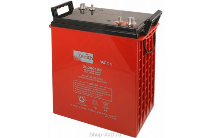 Zenith ZL060125 Необслуживаемый аккумулятор