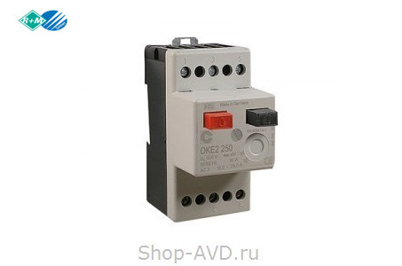 Выключатель для моторов OKE2, 16-25A