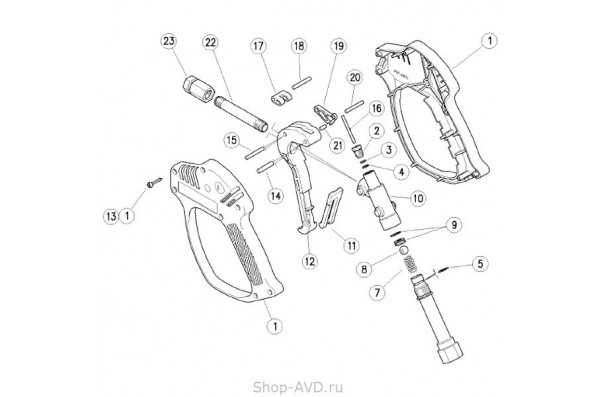PA RL51 Пистолет