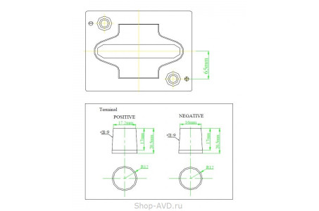 Zenith ZL060115 Необслуживаемый аккумулятор
