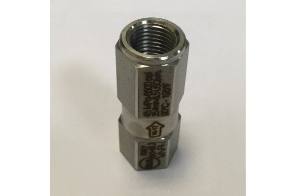 PA VRN-I Обратный клапан G1/4 F 450 бар 25 л/мин