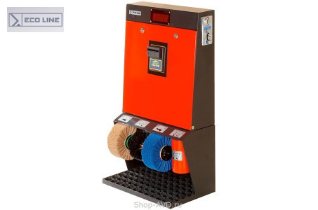 Аппарат для чистки обуви с купюроприемником Eco Line ЭКО Стандарт Плюс