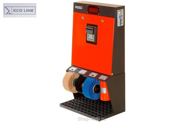 Аппарат для чистки обуви с купюроприемником Eco Line ЭКО Стандарт Плюс
