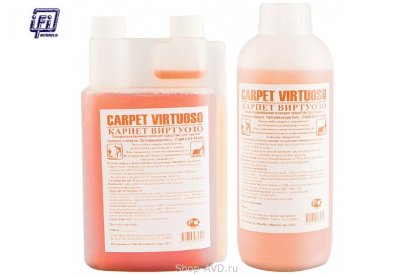 INTERFLO Carpet Virtuoso Концентрированный пятновыводитель для ковров 10 л