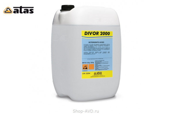 Atas Divor 2000 Удаление затвердевших загрязнений