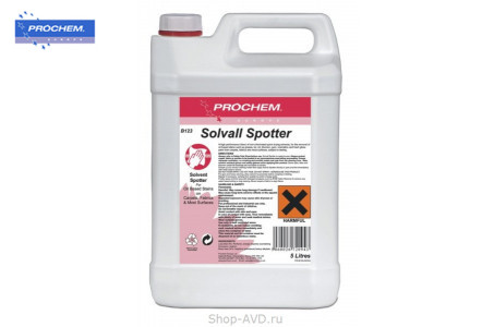 Prochem Solvall Spotter Удаление маслянистых и битумных пятен 5 л