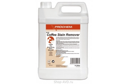 Prochem Coffee Stain Remover Удаление пятен кофе, чая, пива 5 л