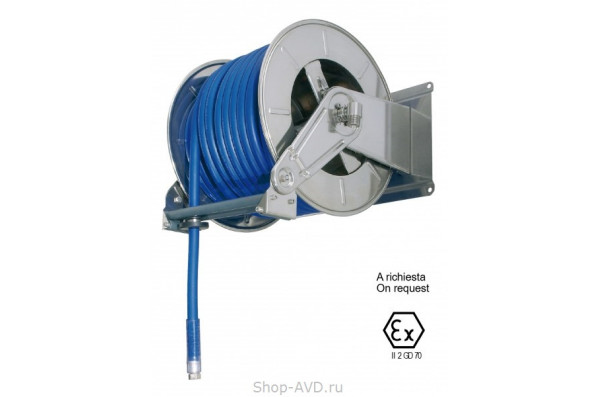 Ramex Барабан стальной окрашенный с инерционным механизмом AV 6301 FE