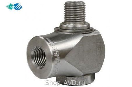 Поворотная муфта ST-322 для консоли 300bar, 90°C, 1/2внут-1/2внеш 