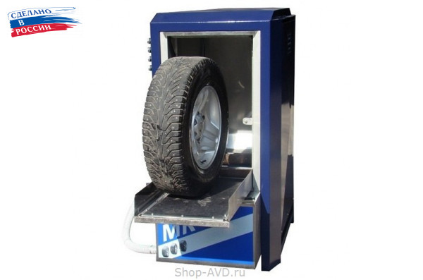 Установка для мойки колес МК-1 с подогревом воды и подвижными распылителями