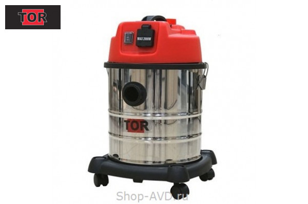 TOR WL092-20L INOX Компактный водопылесос для работы с электроинструментом