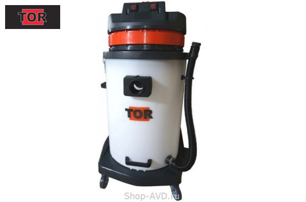 TOR Водопылесос с сливным шлангом BF586A-3 PLAST (3 мотора)