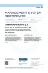 Сертификат соответствия №2 на продукцию Interpump Group