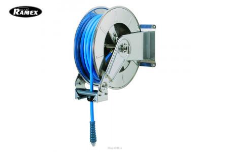 Барабан авто. для рук. дл. 35м 1/2 (кр.) 1/2ш. 1/2ш. 600 бар