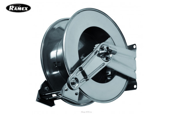 Барабан авто. для воздуха для рук. дл. 25м 3/8 25м 1/2 (нерж.) 1/2ш. 1/2ш. 200 бар