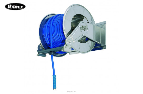 Барабан авто. для рук. дл. 60м 1/2 (нерж) 1ш. 1/2ш. 400 бар.