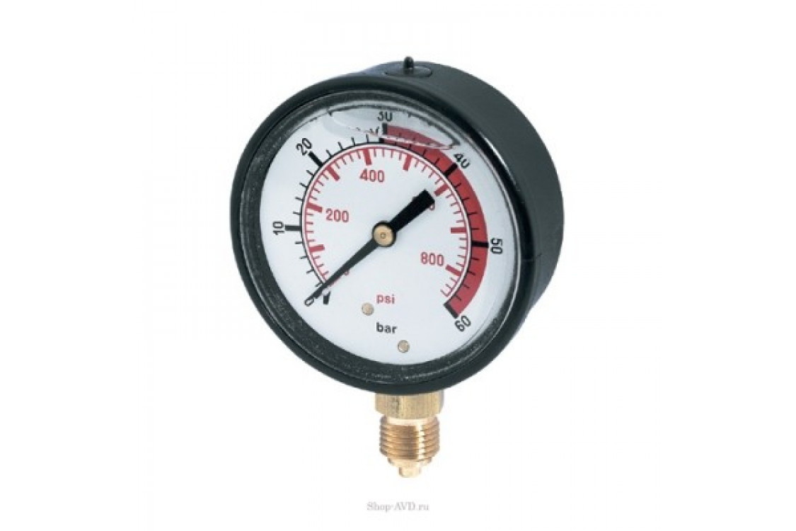 Манометр 0÷10 бар; вх.снизу Ш1/4