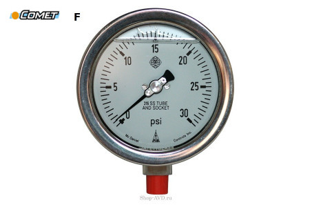 Манометр высокого давления Comet (1963401s)