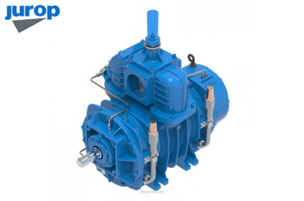 Насос вакуумный лопастной JUROP PNE 83M, 540 об/мин, левое вращение, руч. 4-х. клапан