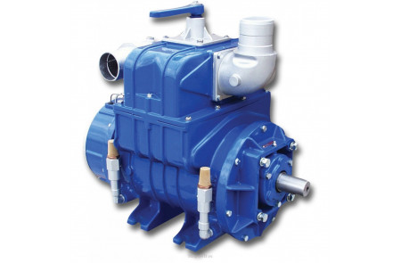 Насос вакуумный лопастной JUROP PNR 73M, 540 об/мин, левое вращение, руч. 4-х. клапан