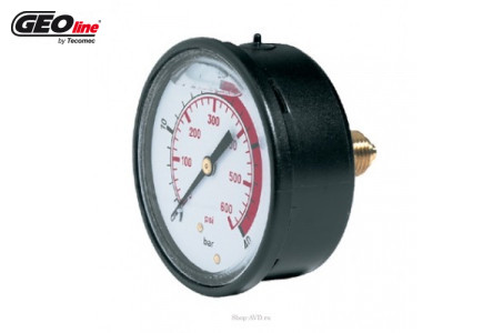 Манометр 0÷40 бар; вх.сзади Ш1/4