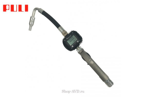 Puli 70981023 Пистолет для раздачи масла с электронным счетчиком