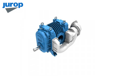 Насос вакуумный JUROP PVT700, левое вращение, гладкий вал под шпонку