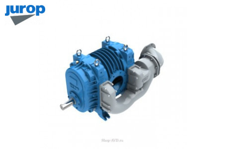 Насос вакуумный JUROP PVT700 ATEX, левое вращение, гладкий вал под шпонку