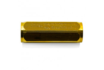 Обратные вентиль ST-264, 50bar, 90°C, давление открывания 0,05 - 0,1bar, 1/4внут, латунь, 62mm