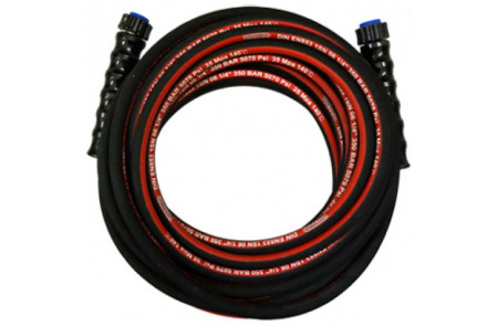 Шланг ВД  гайка-гайка, 1SN-06, 350 бар, 15 м, однооплеточный