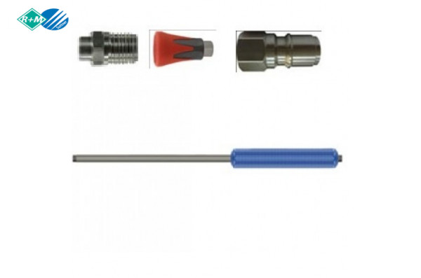 Копье из нерж.стали 500mm с ниппелем ST-3100