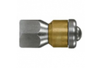 Форсунка вращающаяся каналопромывочная (вход 1/8внут, 3 отверстия, размер 055)