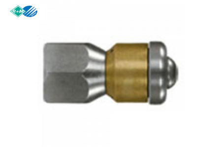 Форсунка вращающаяся каналопромывочная (вход 1/8внут, 3 отверстия, размер 060)