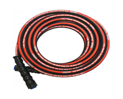 Шланг ВД  гайка-гайка, 2SN-06, 450 бар, 15 м