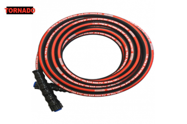 Шланг ВД  гайка-гайка, 2SN-06, 450 бар, 15 м