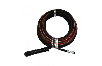 Шланг ВД  гайка-штуцер 11, 1SN-06, 350 бар, 10 м. однооплеточный