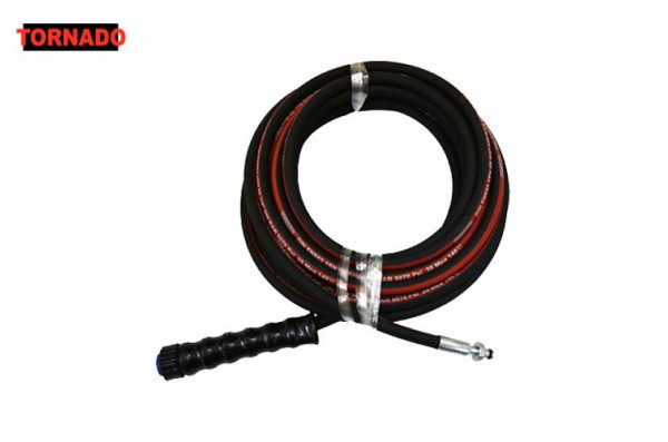 Шланг ВД  гайка-штуцер 11, 1SN-06, 450 бар, 10 м. двухоплеточный