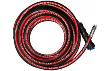 Шланг для чистки труб и промывки канализации M22-1/4 внеш, 1SN-06,10 м