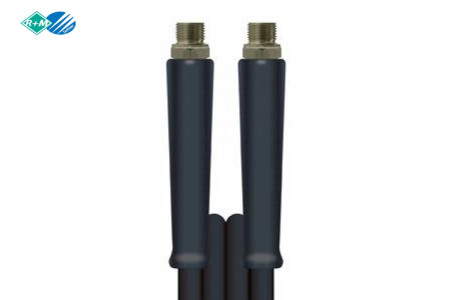 Шланг ВД двухоплёточный, 2SN-08, штуцер 3/8-штуцер 3/8, 10m, 400bar для NILFISK-ALTO, KLINNET