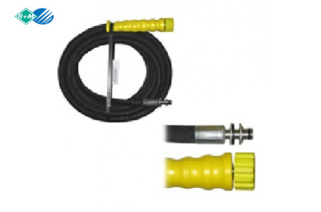 Шланг ВД двухоплёточный, 2SC-08, гайка М22-штуцер11, 10m, 400bar для KARCHER