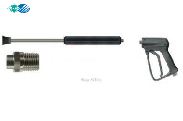 R+M Пистолет ECOLINE + струйная трубка 300 мм + форсунка