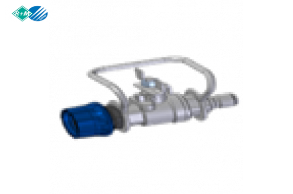 Кран шаровой, 140bar, 80°C