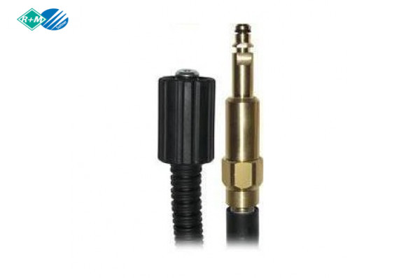 Шланг ВД бытовой KARCHER DN06, 9m, "Новый штуцер", без подшипника, 160bar, гайка M22