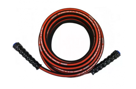 Шланг ВД  гайка-гайка, 2SN-06, 450 бар, 20 м, двухоплеточный