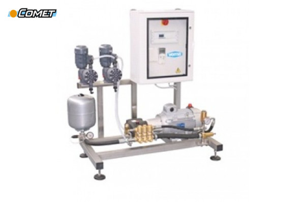 Установка 48 л/мин 150 бар с подачей моющих средств с пультом управления