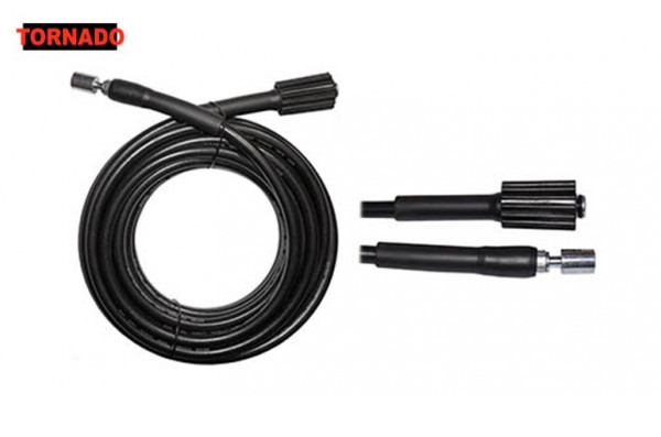 Шланг ВД бытовой 12m, 200bar, гайка M22:штуцер 16мм