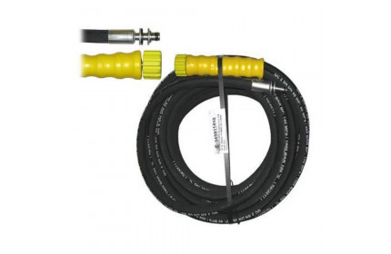 Шланг ВД двухоплёточный, (EU) 2SN-08, гайка М22-штуцер11, 10m, 400bar для KARCHER