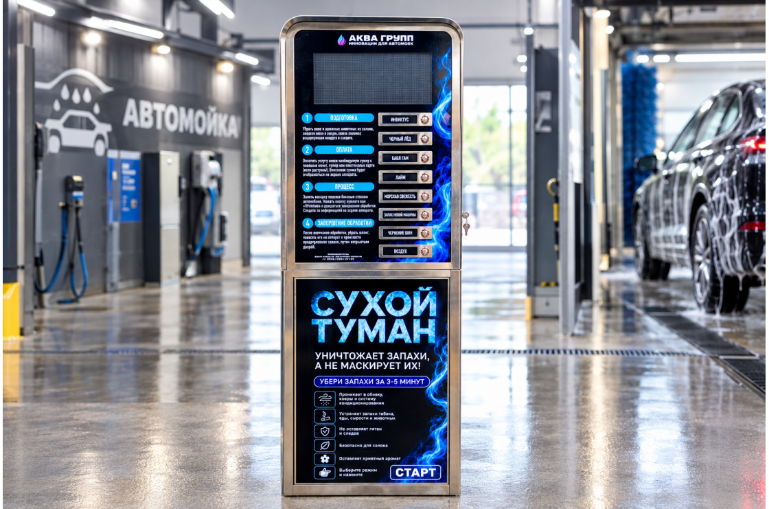 Сухой туман самообслуживания Базовый - 6 Ароматов