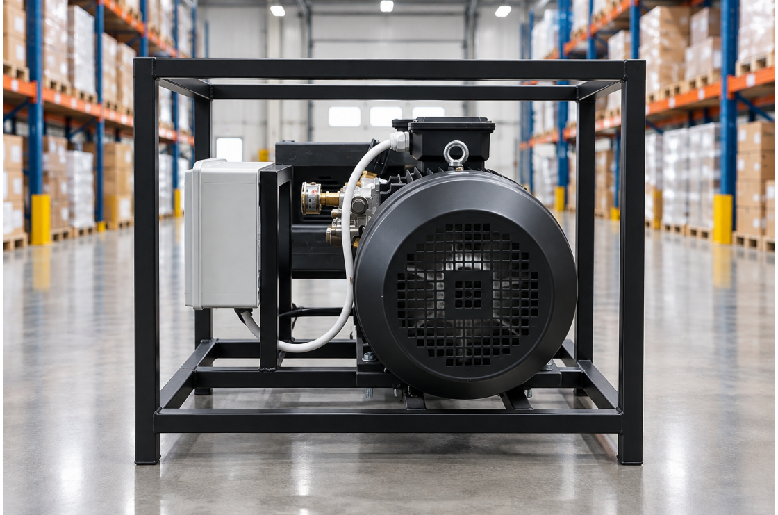 АВД Тритон AR RK 15/280 TS V3 T 7.5 Kw на раме Манометр электрика теплозащиты